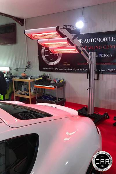 Porsche Caiman GT09 EVo Traitement ceramique dashcoat CAR Merignac