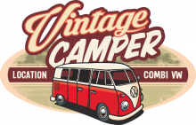 Vintage Camper Location combi VW