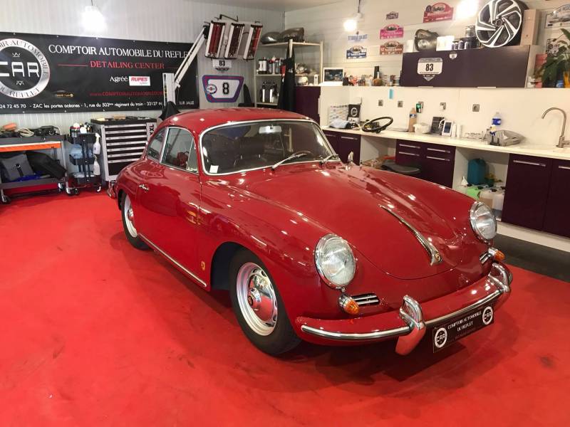 Traitement céramic carrosserie Porsche 356 sur Bordeaux